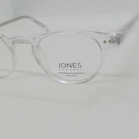 NWT RX-ABLE JONES NEW YORK EYEGLASS FRAMES J516 CRYSTAL CLEAR - Picture 3 of 5